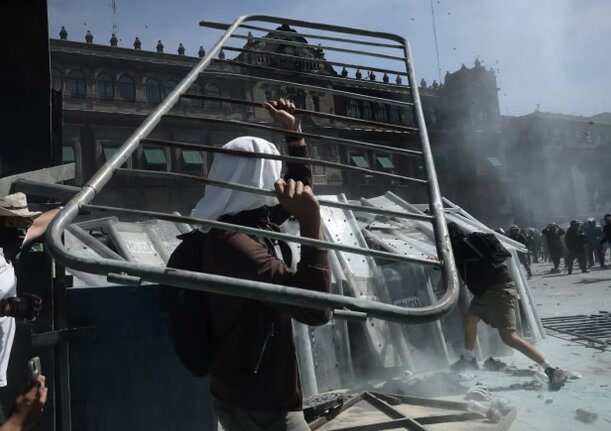 Gen Z protests against Mexico president turn violent