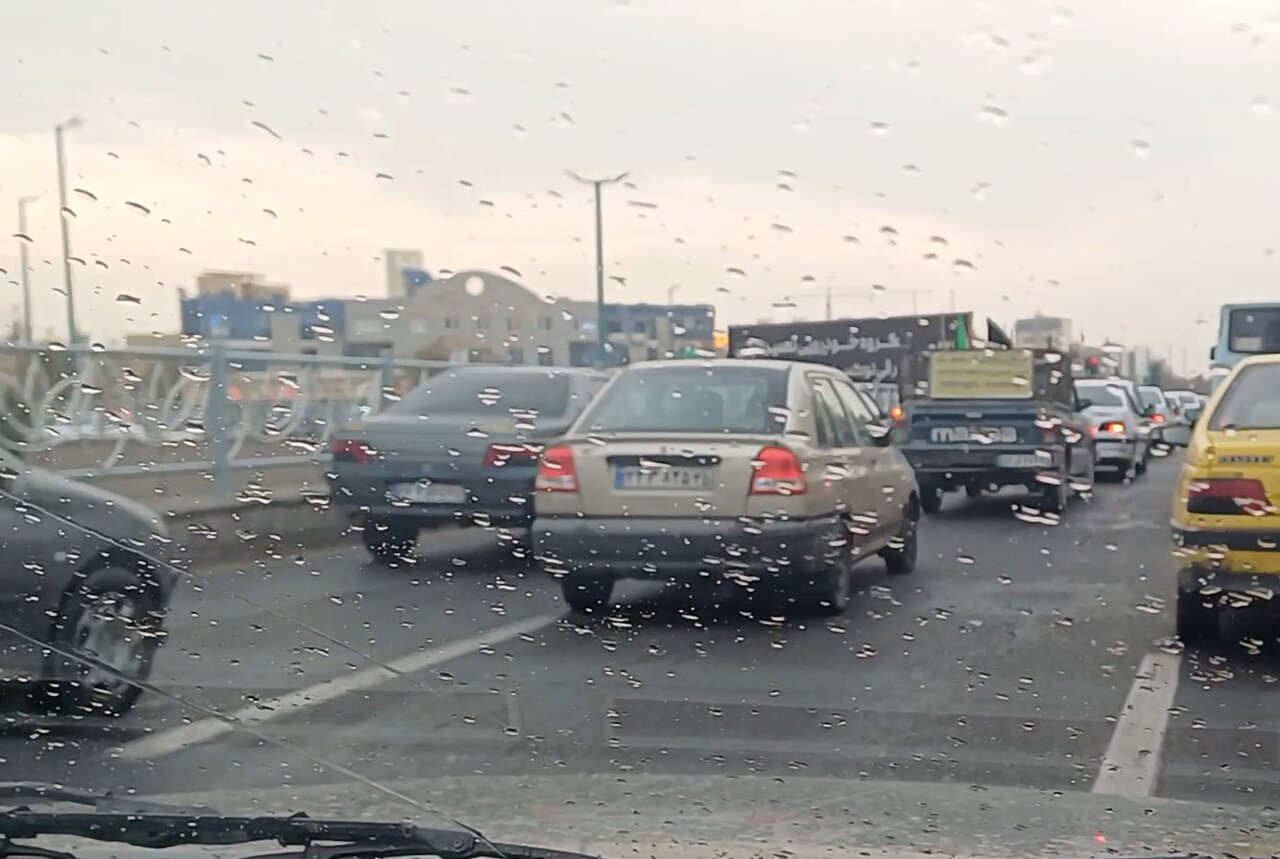 بارش رحمت الهی در تبریز