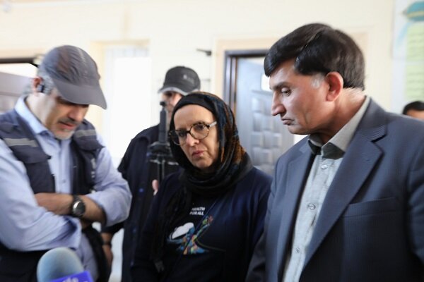 رییس دپارتمان سازمان بهداشت جهانی از مراکز بهداشت بازدید کرد