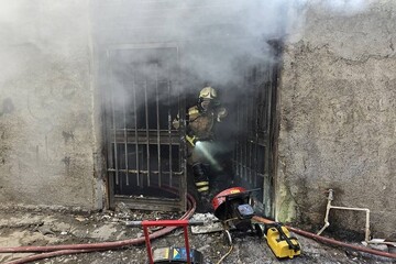 آتش‌سوزی مرگبار در کارگاه رنگرزی تهران