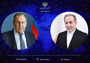 Russia, Iran FMs hold phone call