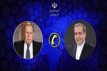 گفتگوی تلفنی وزرای امور خارجه ایران و روسیه
