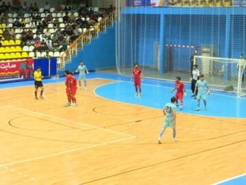 تساوی تیم فوتسال فولاد هرمزگان مقابل پالایش نفت شازند