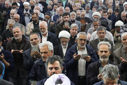 اقامه نماز باران در زنجان