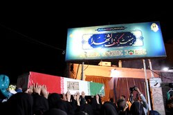 مراسم استقبال از پیکر شهدای گمنام در بیرجند