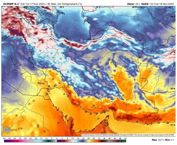 فعالیت موج بارش‌ها در کشور تا امروز؛ تشدید آلودگی هوا تا پایان هفته