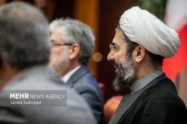 Poster unveiling ceremony of Prophet Muhammad (S) birth anniv
