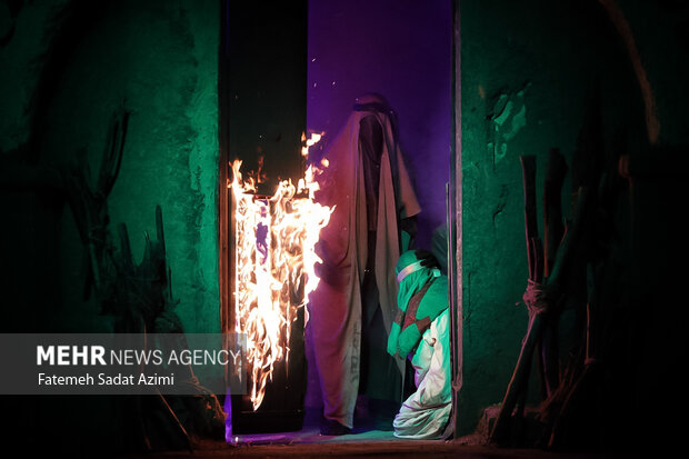 حدیث غربت کوچه های بنی هاشم قم