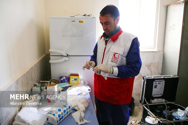 اجرای طرح «نذر خدمت» در روستای محروم کالیمانی خراسان شمالی