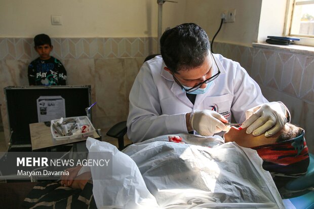 اجرای طرح «نذر خدمت» در روستای محروم کالیمانی خراسان شمالی