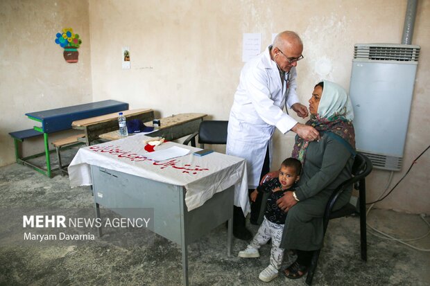 اجرای طرح «نذر خدمت» در روستای محروم کالیمانی خراسان شمالی