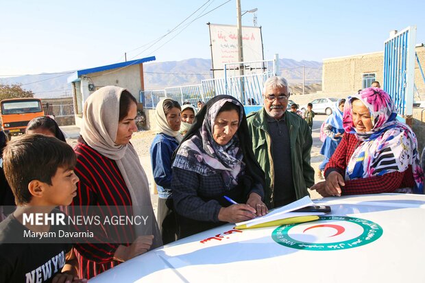 اجرای طرح «نذر خدمت» در روستای محروم کالیمانی خراسان شمالی