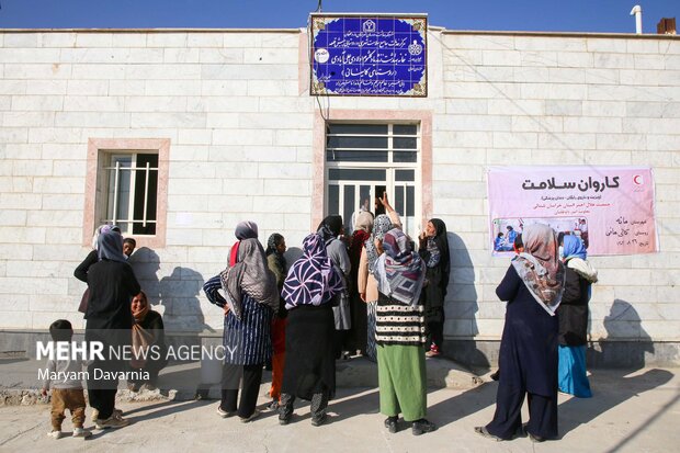 اجرای طرح «نذر خدمت» در روستای محروم کالیمانی خراسان شمالی
