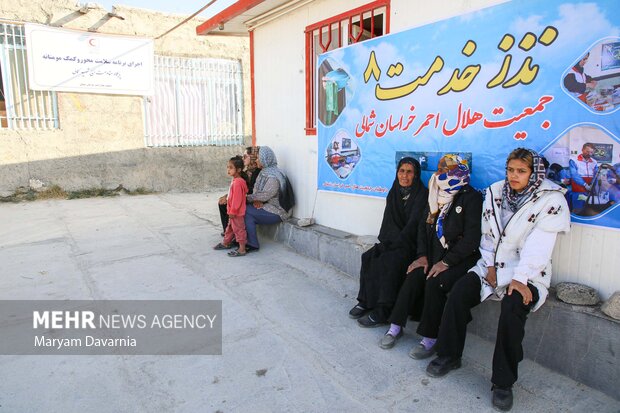 اجرای طرح «نذر خدمت» در روستای محروم کالیمانی خراسان شمالی