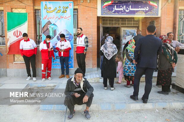 اجرای طرح «نذر خدمت» در روستای محروم کالیمانی خراسان شمالی
