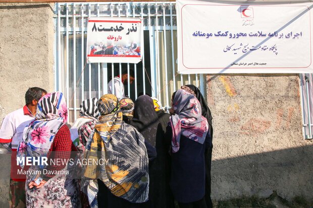 اجرای طرح «نذر خدمت» در روستای محروم کالیمانی خراسان شمالی