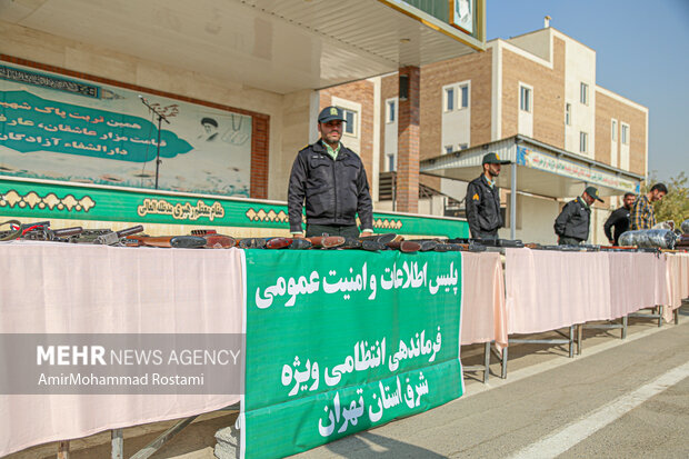 کشفیات پلیس شرق استان تهران