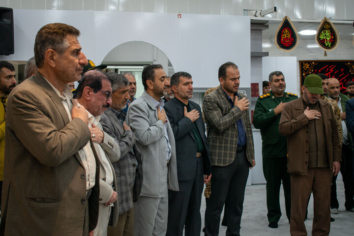 استقبال از پیکر مطهر ۶ شهید گمنام دفاع مقدس در یاسوج