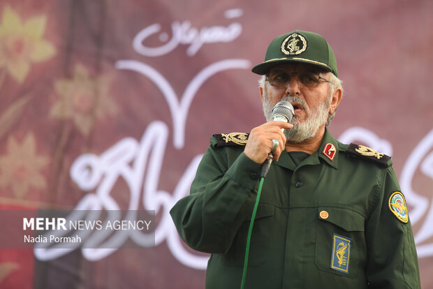 استقبال از ۱۰ شهید گمنام در کرج