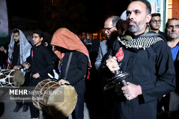 مراسم استقبال از پیکر شهدای گمنام در بیرجند