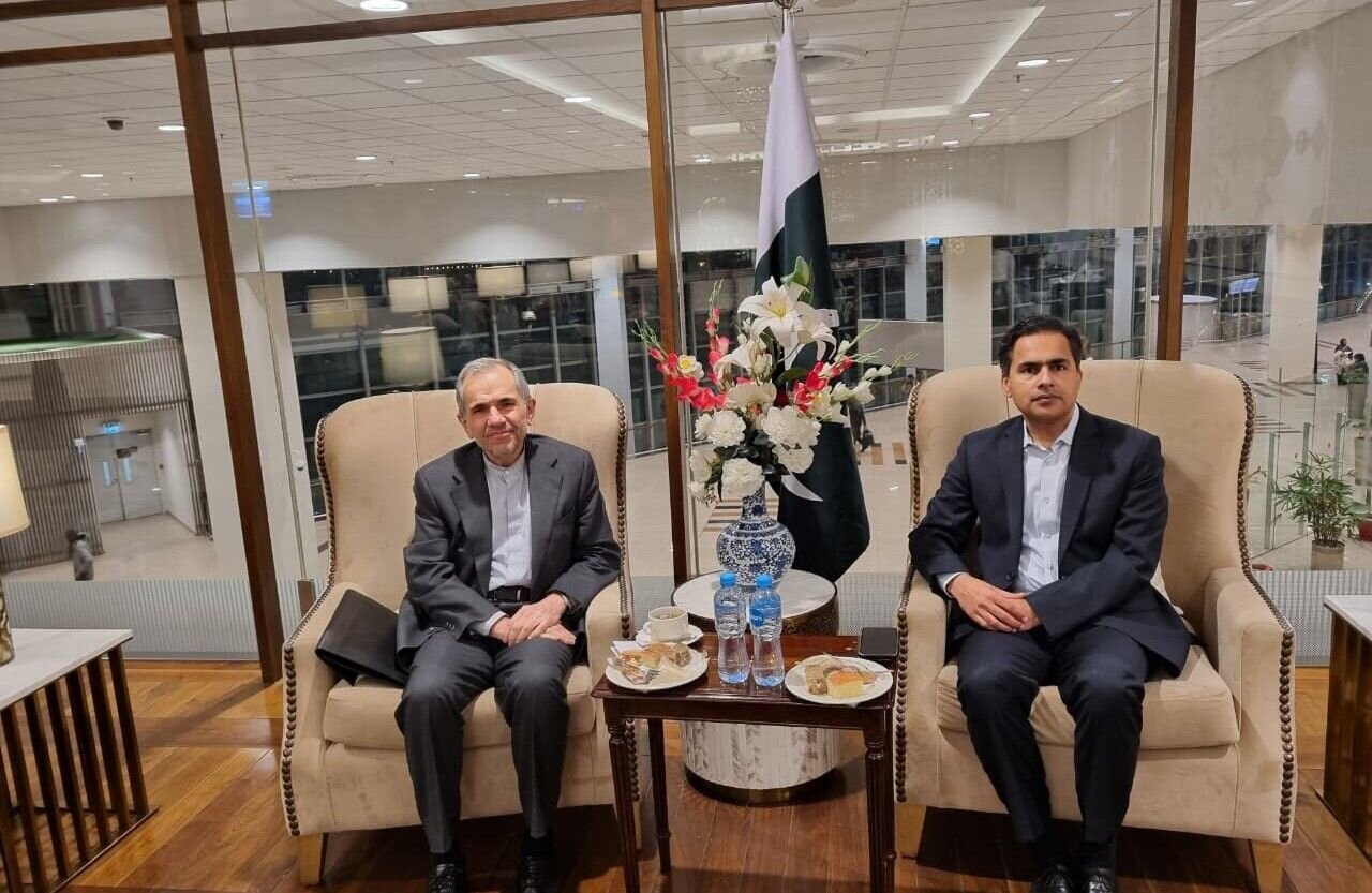 Iran’s deputy FM in Pakistan for political consultations