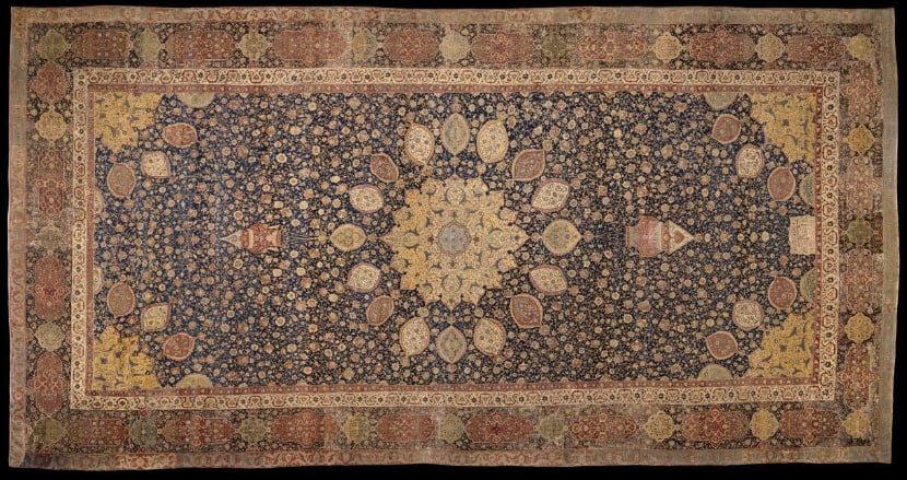 دو فرش اردبیلی زینت بخش موزههای لس آنجلس و ویکتوریا