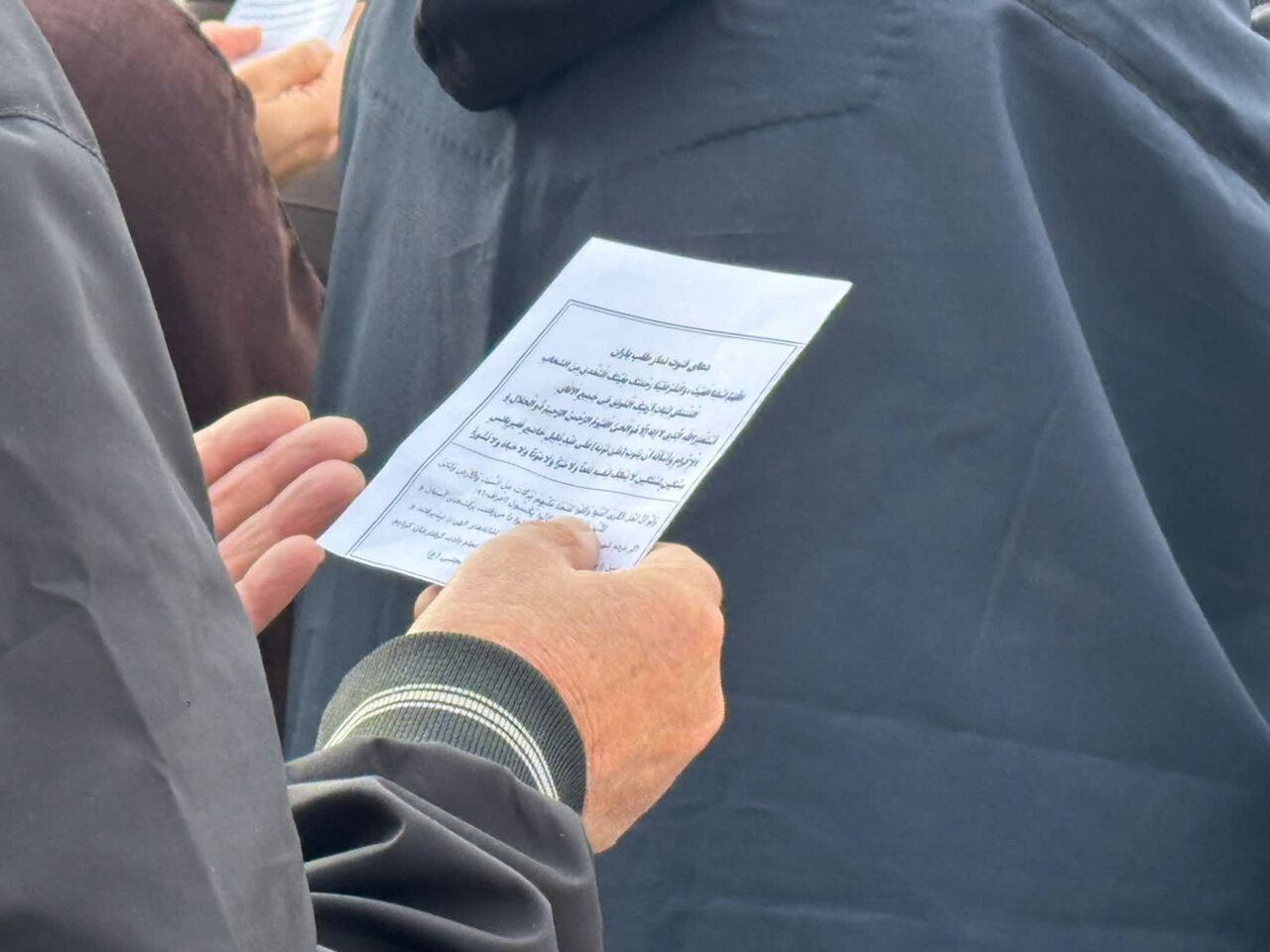 نماز باران با حضور مردم مؤمن کرمانشاه اقامه میشود