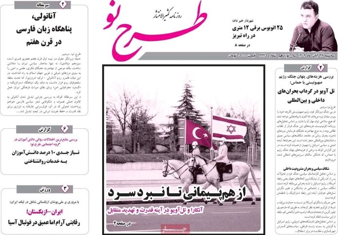 روزنامه های آذربایجان‌شرقی