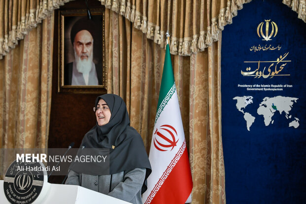 نشست خبری سخنگوی دولت