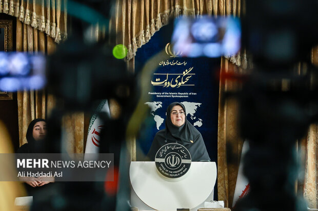 نشست خبری سخنگوی دولت