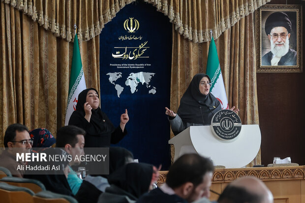 نشست خبری سخنگوی دولت
