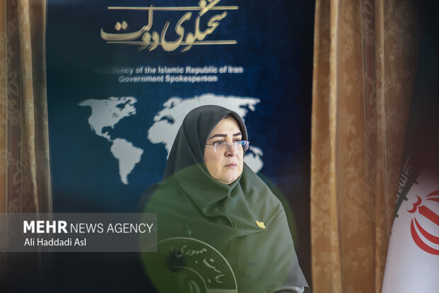 نشست خبری سخنگوی دولت