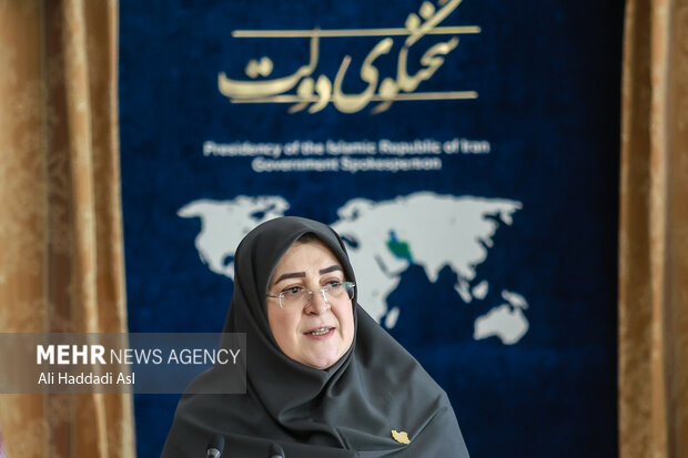 نشست خبری سخنگوی دولت