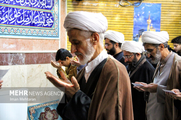 اقامه نماز باران و استغاثه برای نزول رحمت در کرمانشاه