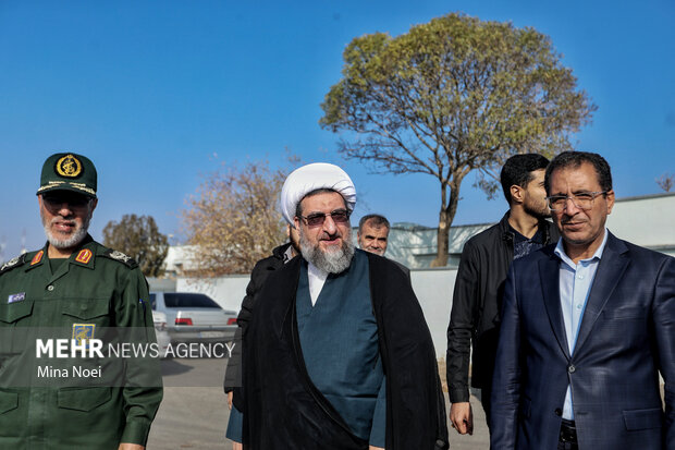 مراسم استقبال از پیکرهای مطهر شهدای گمنام در تبریز