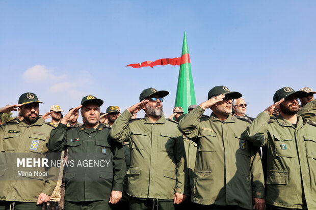 مراسم استقبال از پیکرهای مطهر شهدای گمنام در تبریز