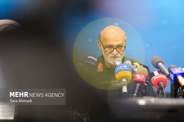 نشست خبری فرمانده سپاه امام رضا(ع) در مشهد