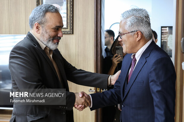 Endonezya'nın Tahran Büyükelçisi, Mehr'i ziyaret etti