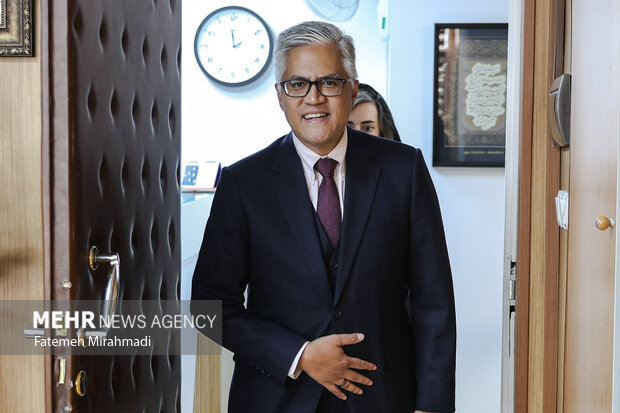 Endonezya'nın Tahran Büyükelçisi, Mehr'i ziyaret etti