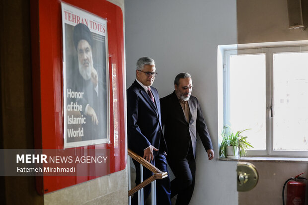 Endonezya'nın Tahran Büyükelçisi, Mehr'i ziyaret etti