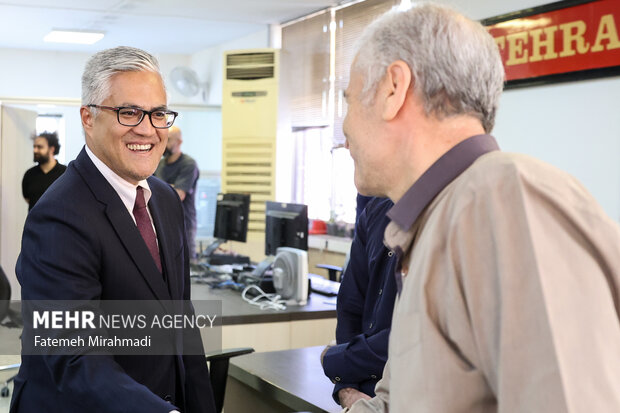 Endonezya'nın Tahran Büyükelçisi, Mehr'i ziyaret etti