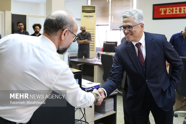 Endonezya'nın Tahran Büyükelçisi, Mehr'i ziyaret etti