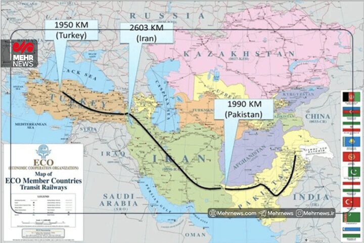 کریدور اسلام‌آباد - تهران - استانبول تا پایان ۲۰۲۵ احیا می‌شود