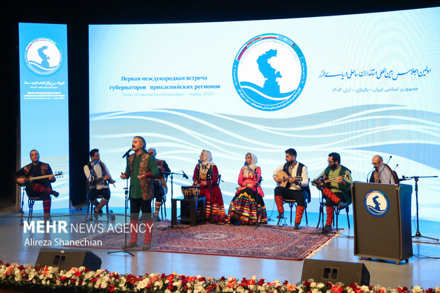 روز اول اجلاس استانداران حاشیه دریای خزر