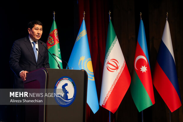 روز اول اجلاس استانداران حاشیه دریای خزر