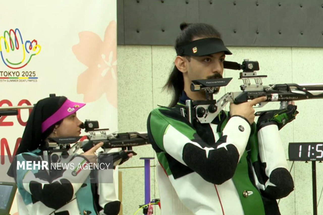 تیم میکس تپانچه ۱۰ متر ایران به فینال نرسید 