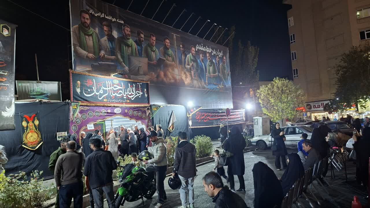 عطر خدمت در موکب‌های فاطمیه