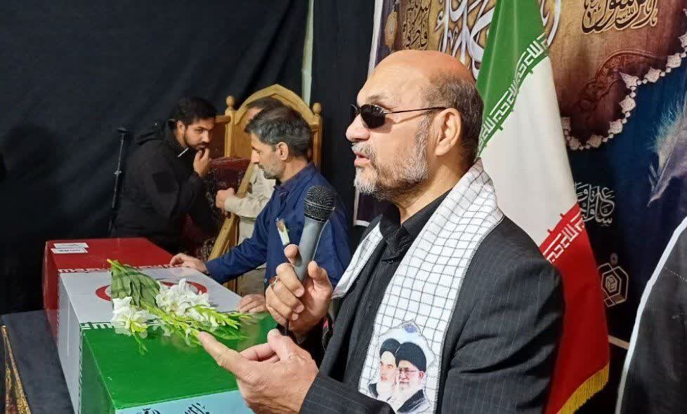 تربت‌حیدریه میزبان پیکر مطهر شهید گمنام دفاع مقدس