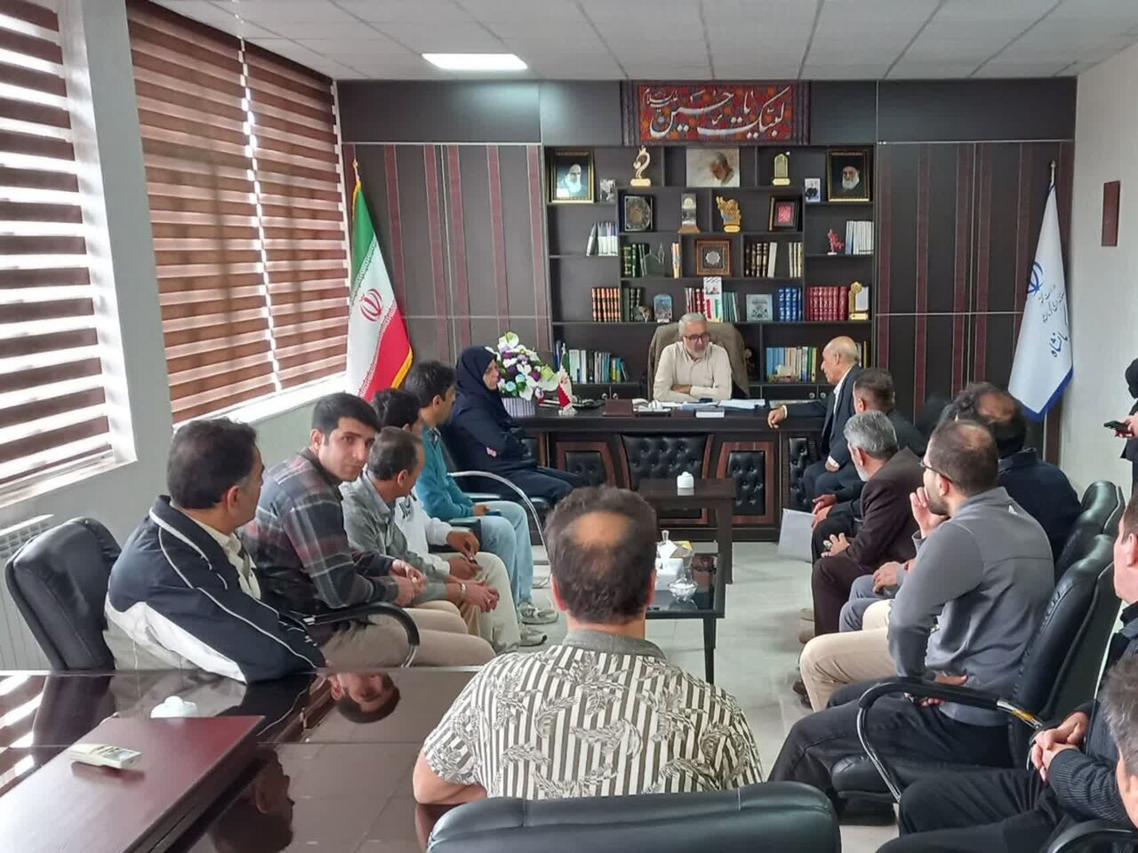 دیدار نانوایان کرمانشاه با فرماندار برای حل مشکلات صنفی