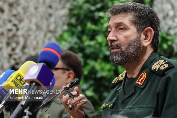 نشست خبری مراسم تشییع پیکر 300 شهید گمنام دفاع مقدس 15